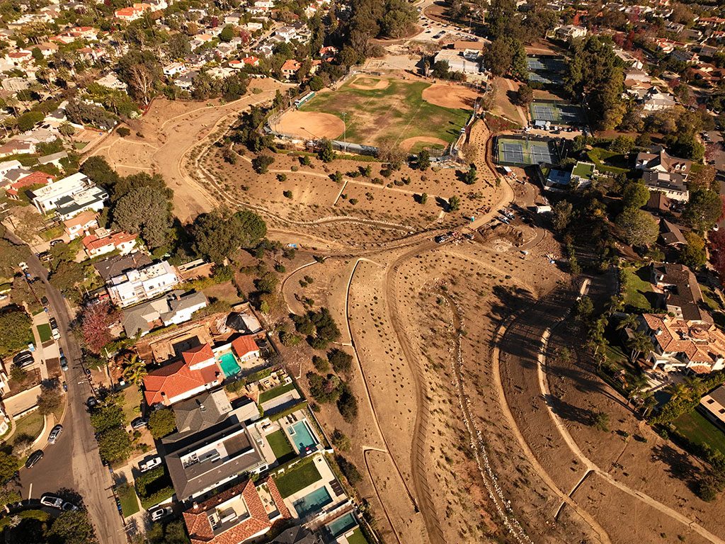 George Wolfberg Park at Potrero Canyon, at Potrero Canyon Park