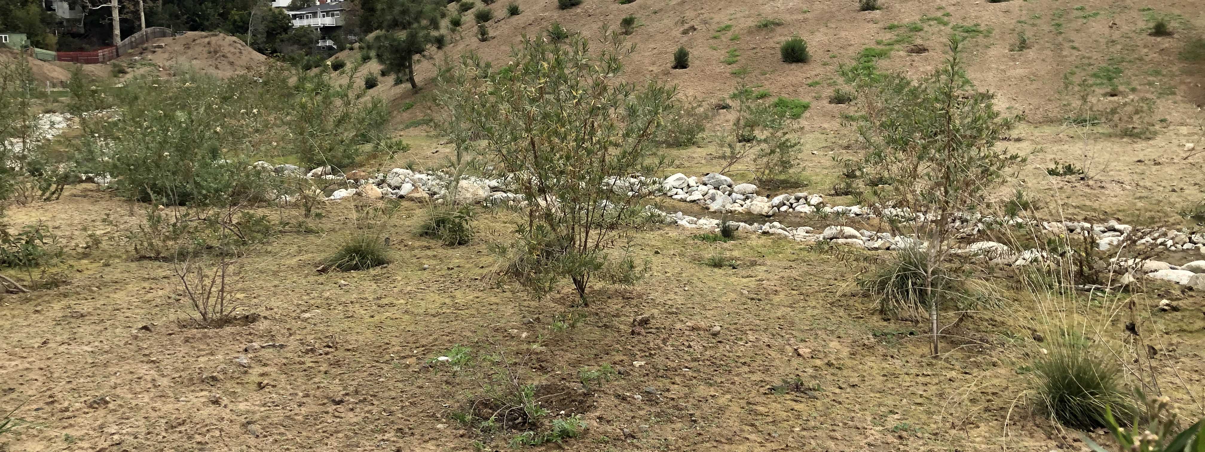George Wolfberg Park at Potrero Canyon grand opening event, at former Potrero Canyon Park
